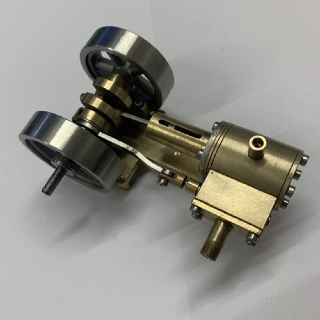 Трактор форма головы двойной маховик модель с паровым двигателем без котельной