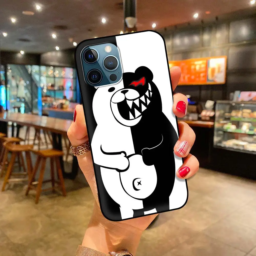 

Cartoon Danganronpa V3 Soft Luxury Phone Case for Iphone 11 12 Pro Max Mini SE XR X XS 8 7 6 5 5c Plus Back Cover Coque Fundas