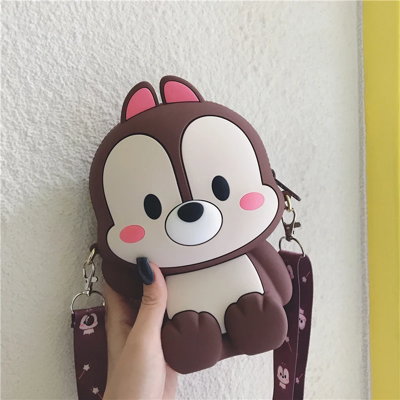 Модная сумка-мессенджер для девочек сумки через плечо на силиконовая