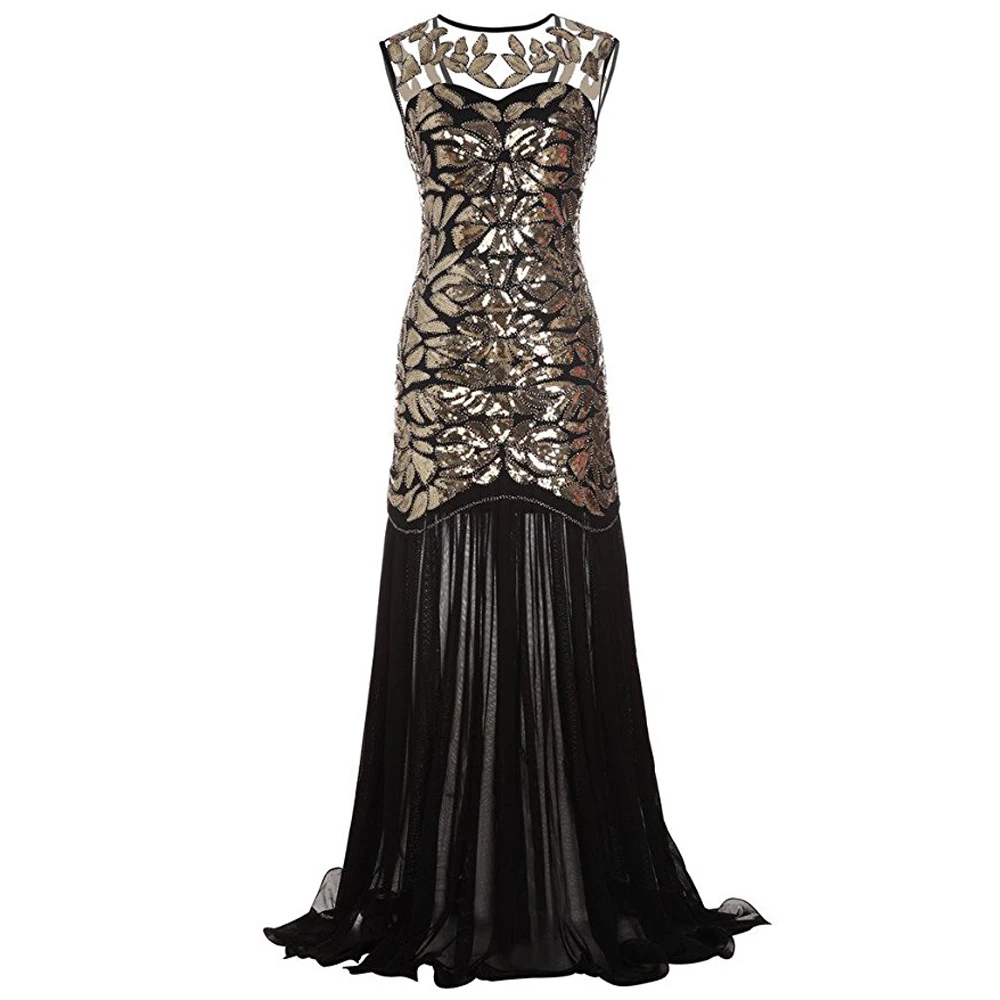 Женское винтажное платье в стиле 1920-х годов