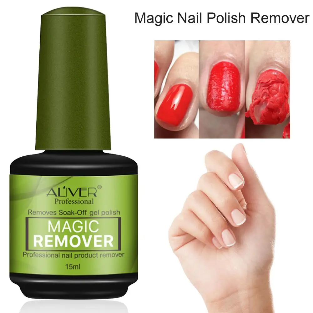 Волшебное средство для снятия лака ногтей Профессиональный гель удаления