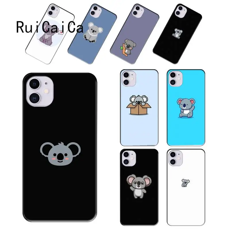 

Cute cartoon koala Phone Case for iPhone 13 12 8 7 6 6S Plus X XS MAX 5 5S SE XR 11 11 12 pro promax cover