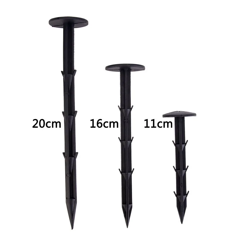 50 шт./компл. пластиковые садовые анкеры анкерные шипы для ландшафта удерживающие