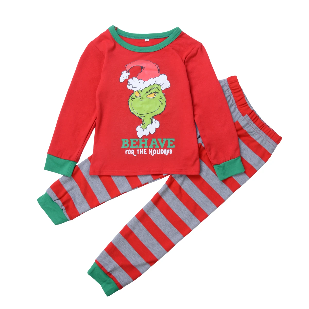 

Family Matching Christmas Pajamas Set Women Baby Kids Santa Sleepwear Nightwear
