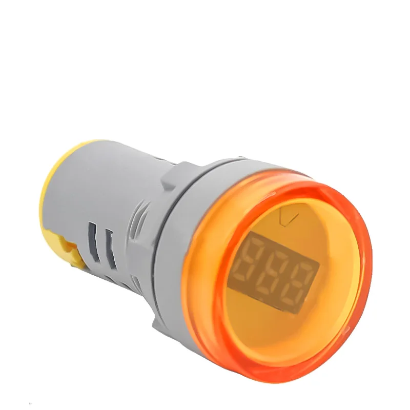 

10pcs/lot ad16 22MM Voltmeter 20-500V red green yellow blue voltage meter LED Digital Voltage Meter Indicator Light