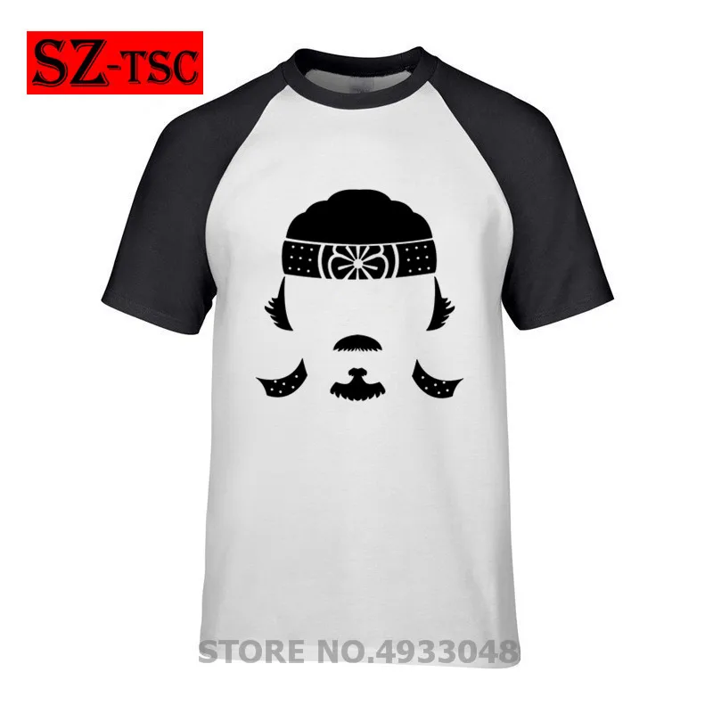 Мальчик каратист стиль волос мужские футболки мальчик Окинава Япония 1964 Pat Morita