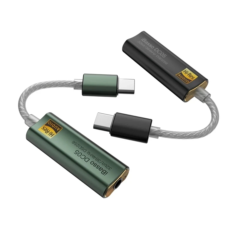 iBasso DC05 DC04 Type-C to 3.5 4.4mm Headphone Amplifier Adapter USB DAC HiFi HiRes Cable vs xiaomi shanling fiio | Электроника