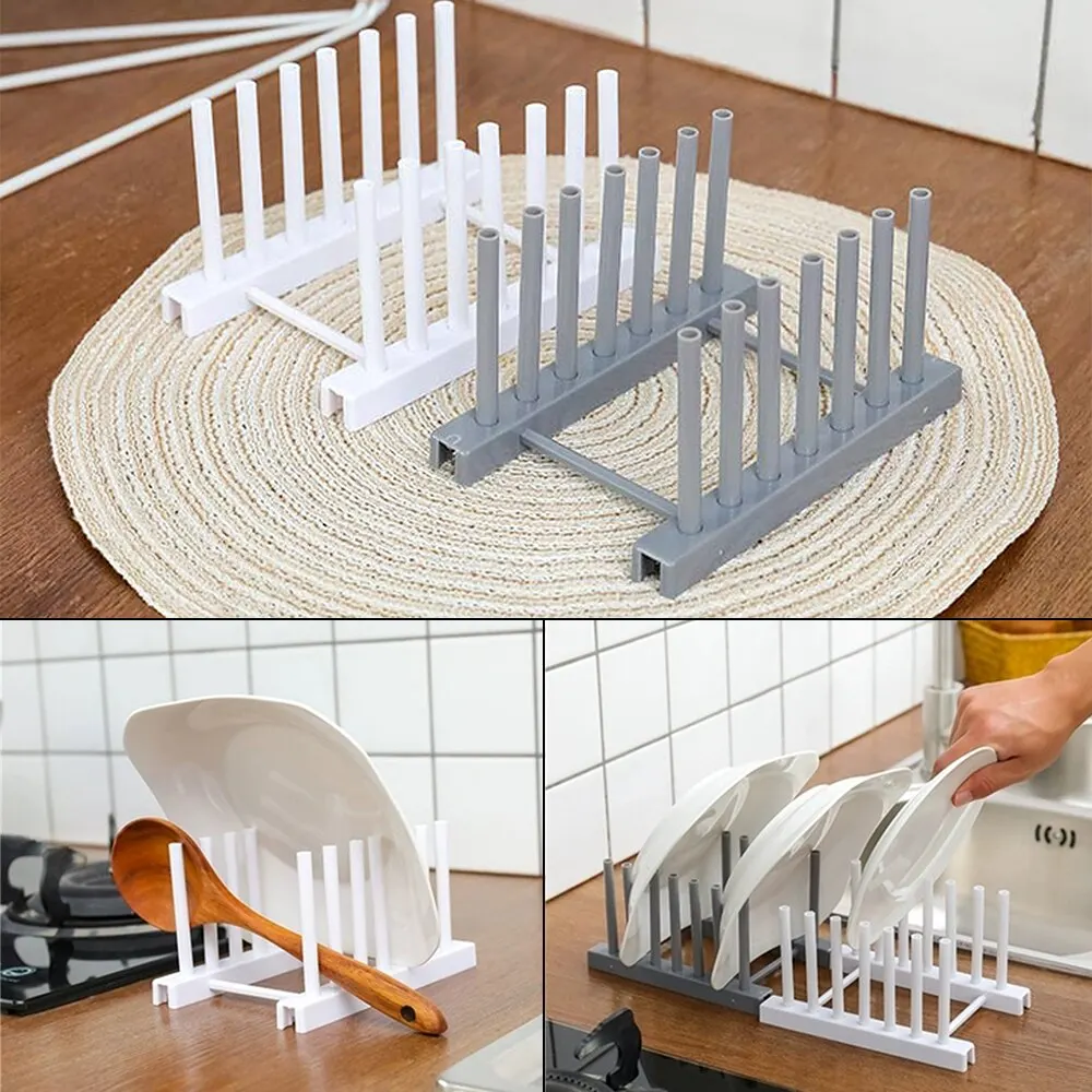 Kitchen Sink Drain Rack Storage Organizer Dish Drying Holder Shelf Drainer Plastic Plate Cups Stand Display | Дом и сад