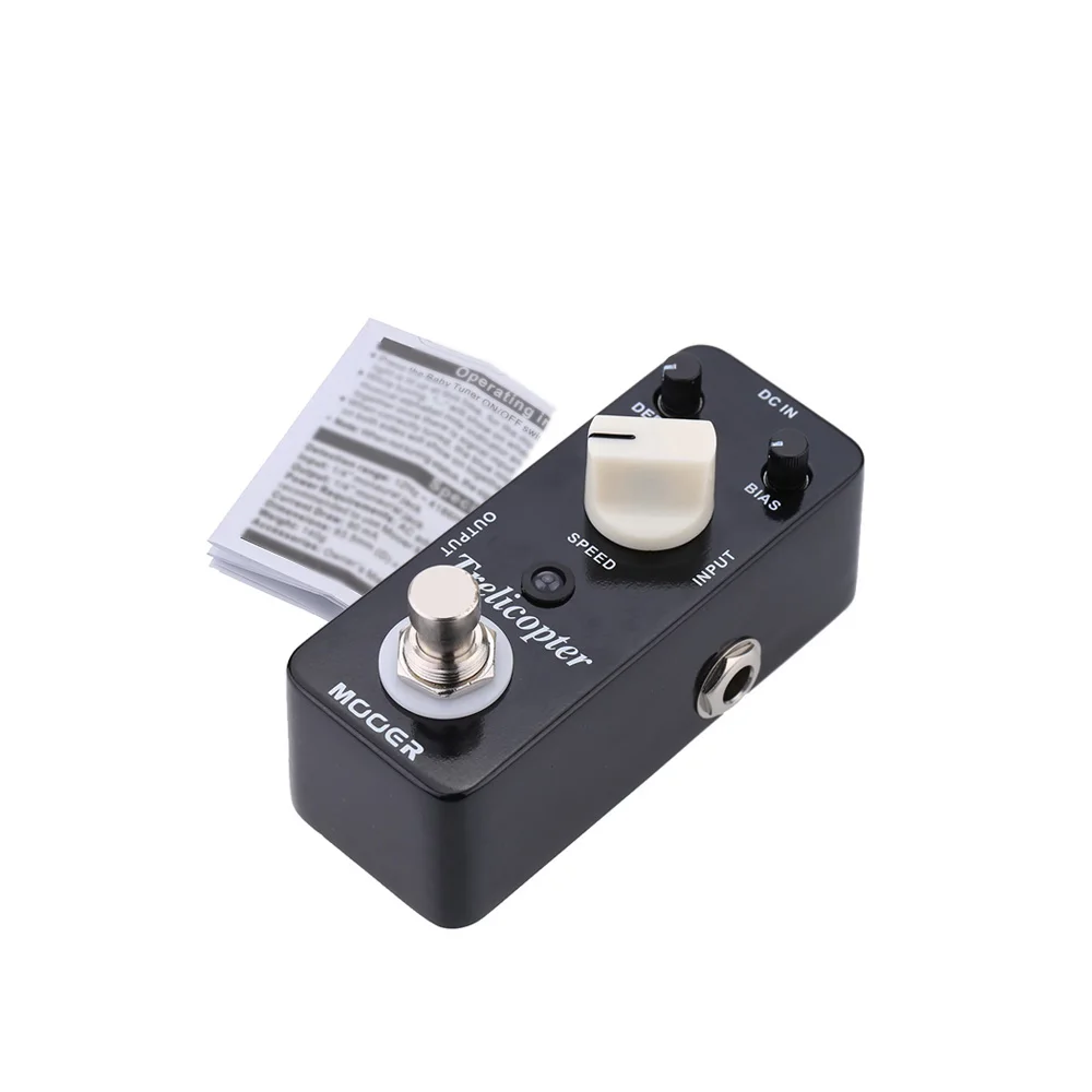 mooer trelicopter micro mini optische tremolo effekt pedal für elektrische gitarre true bypass gitarre pedal gitarre zubehör teile free glob