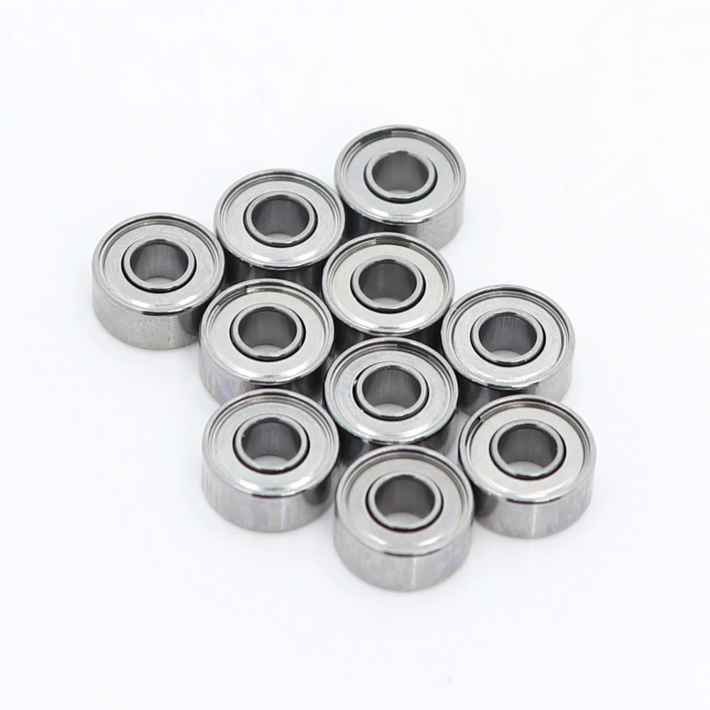 

R2-5ZZ Bearing 1/8"x5/16"x9/64" Inch ( 10 PCS ) ABEC-5 Miniature High Speed R2 5 Z ZZ Ball Bearings R2-5Z