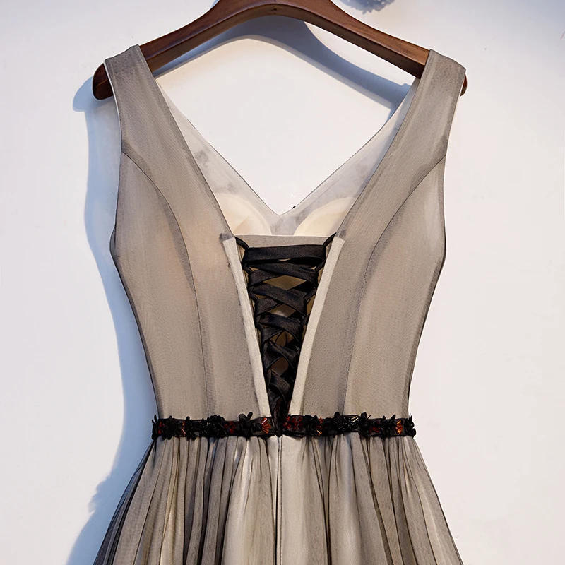 Элегантное Вечернее Платье С v-образным вырезом платье из тюля с цветами вечерние