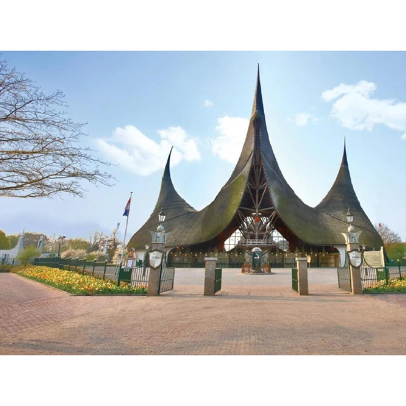 Голландский парк Efteling полный квадрат/круглые камни сцена 5D алмазная картина