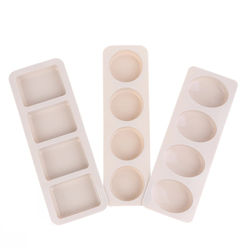

4 Gat Siliconen Mallen Zeep Chocolade Cake Dessert Mallen Keuken Bakken Tools