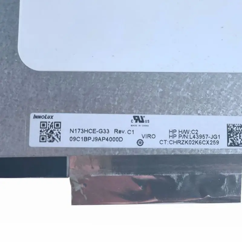 Goede 17.3 ''144Hz Fhd 72% Ntsc 40 Pins Lcd-scherm Ips Led-paneel Matrix Matte N173HCE-G33 B173HAN04.0 B173HAN04.4 1920x1080