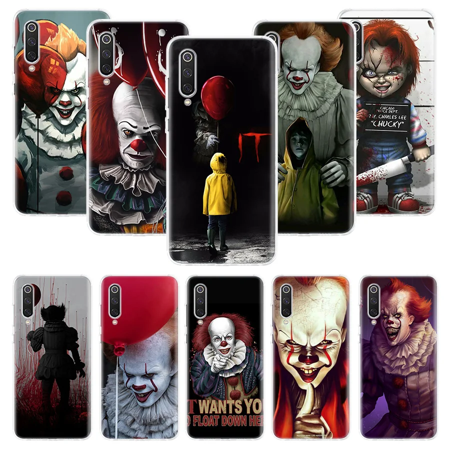 Джокера клоун ужас чехол для Xiaomi Redmi Примечание Размеры 9 и 10 9S 8 7 6 лет 8A 7A 6A S2 K30 K20 MI