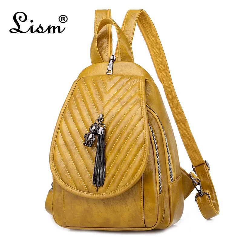 Роскошный женский рюкзак высокого качества многофункциональный вместительный