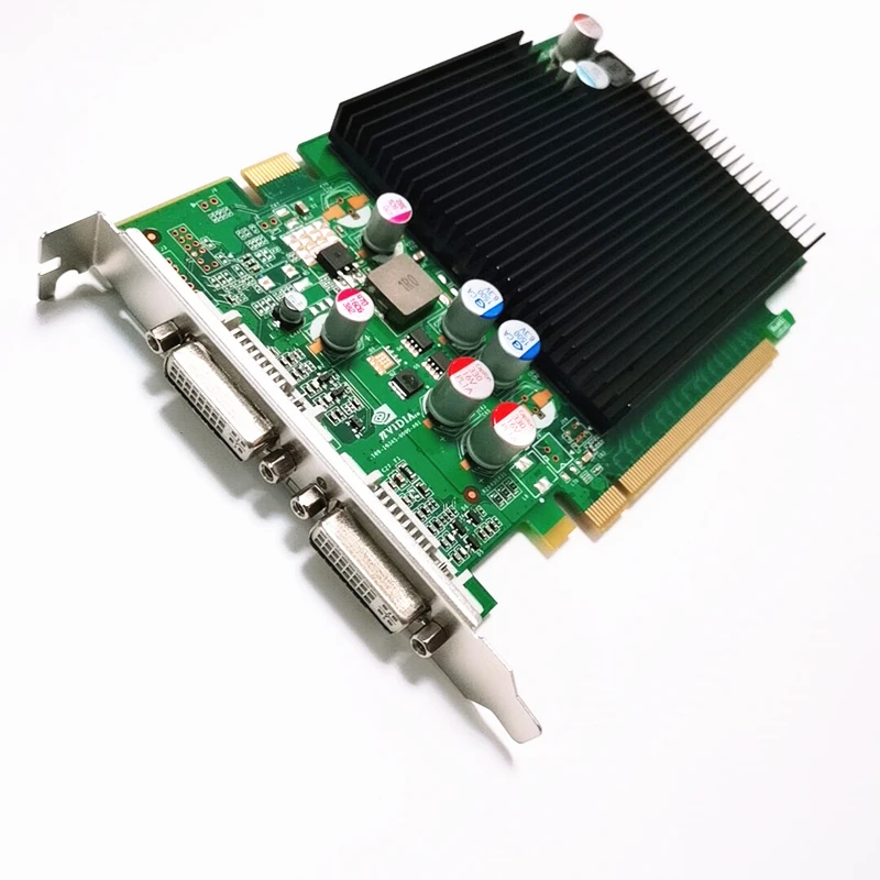 Новая Оригинальная видеокарта 7300GT 256 Мб медицинская специальная PCIE dual DVI 1 шт.