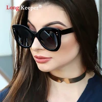 2020 luxury brand oversized sunglasses for women chic gradient frame sunglasses rivet big sun glasses female bow cat eye eyewear