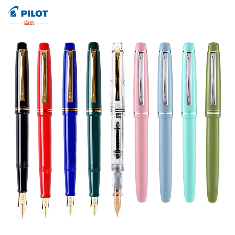 

1pcs Japanese PILOT Fountain Pen 78G+/78G Upgraded Version FP-78G 22k Gold-plated Nib, Writing Smoothly for Students