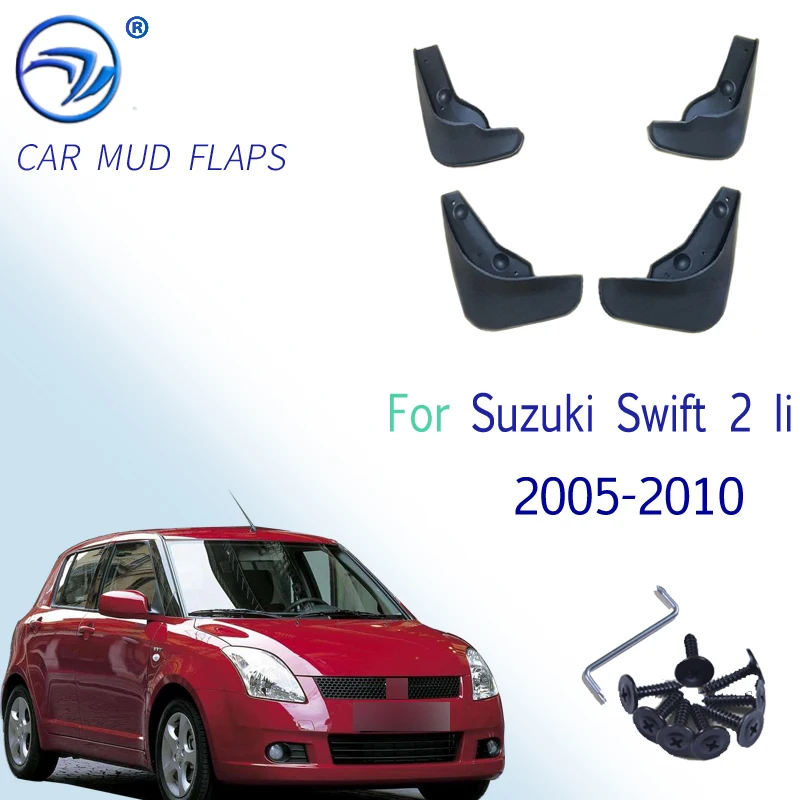 Брызговики для Suzuki Swift 2 II 2005 2010 2006 2007 2008|Грязезащита| |