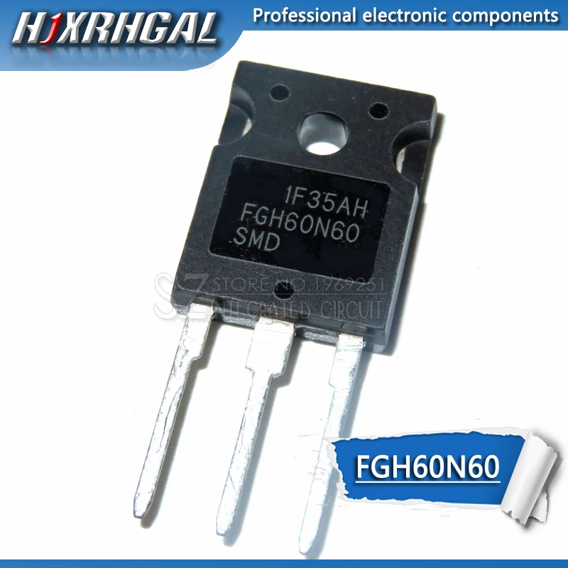 10 шт. FGH60N60SMD FGH60N60 60N60 IGBT 600V 120A 378W TO 247 новые и оригинальные HJXRHGAL|Интегральные схемы| |