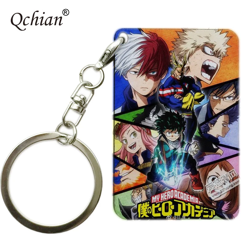 Популярный брелок с рисунком героев мультфильма боку Нет Моя геройская академия