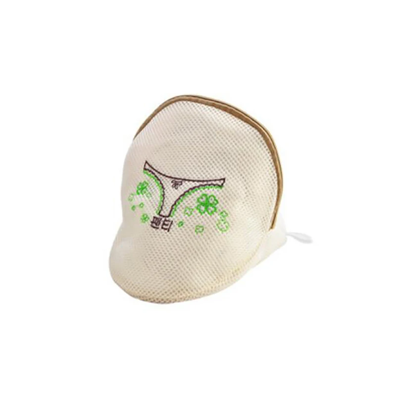 

New Convenient Practical Bra Clothes Wash Laundry Lingerie Mesh Net Wash Bag Zipper Nylon Pillow Solid