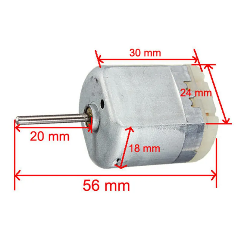 1 шт. вал двери автомобиля замок привод для Mabuchi ремонт двигателя Lexus Toyota 20 мм