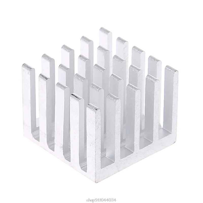 

5 Pcs/Set 20*20*16mm Aluminum Heatsink Block Computer Electronic Chip Cooling Ap05 21 Dropship