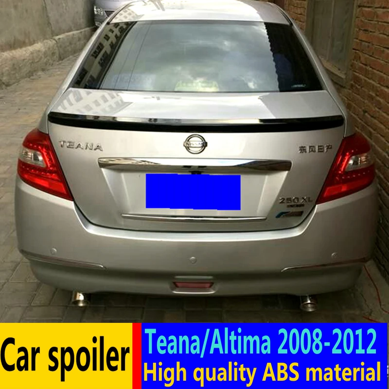 Для Nissan Teana/Altima спойлер 2005-2010 Премиум ABS Материал заднее крыло автомобиля праймер