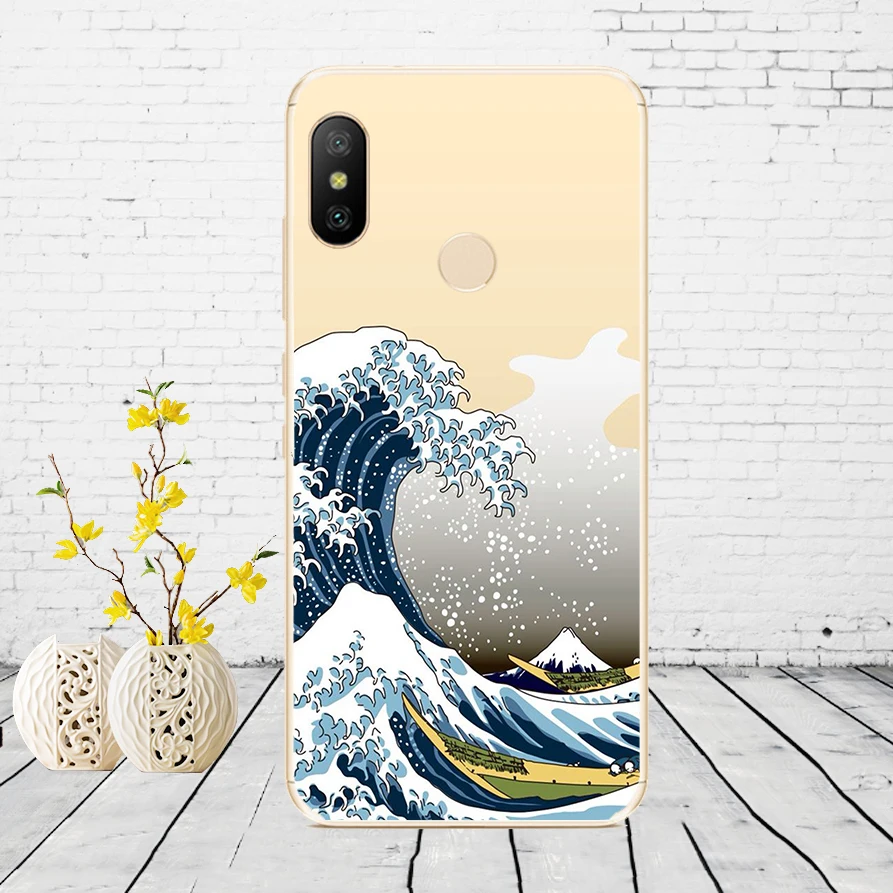 F18 Силиконовый чехол для Xiaomi mi A2 LITE, чехол с полной защитой, мягкая задняя крышка из ТПУ, чехол для телефона s для Xio mi A2 LITE, бампер - Цвет: F18