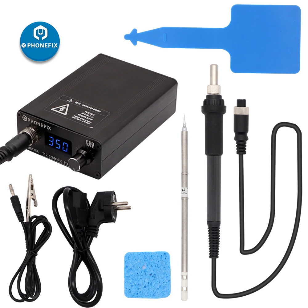 

T12 Soldering station Digital electronic welding iron Constant Temperature Lead-Free solder station with T12 soldering iron tips