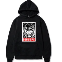manga berserk print loose anime hoodie hooded guts print sweatshirt mens new product cosplay sweatshirts streetwear pullover