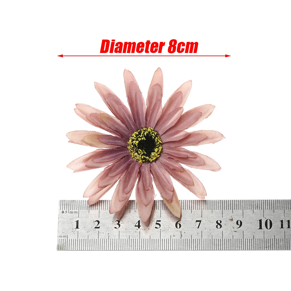 5/10 шт. декоративные хризантемы из искусственного шелка|Искусственные и сухие