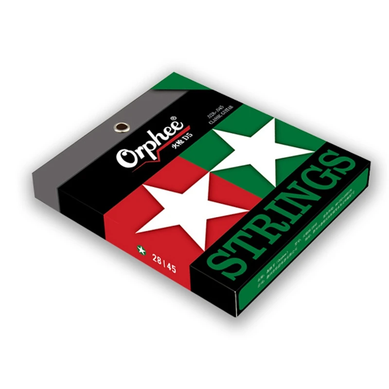 

Orphee Fire Lock Series Classical Guitar Strings Rust-Proof and Smooth Strings High Level Guitar Strings