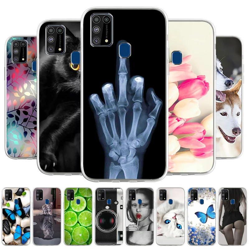 

TPU Case For Samsung Galaxy M31 Silicon Back Cover For Samsung SM-M315F SM-M315F/DS Soft Funda Protetive Shell Covers