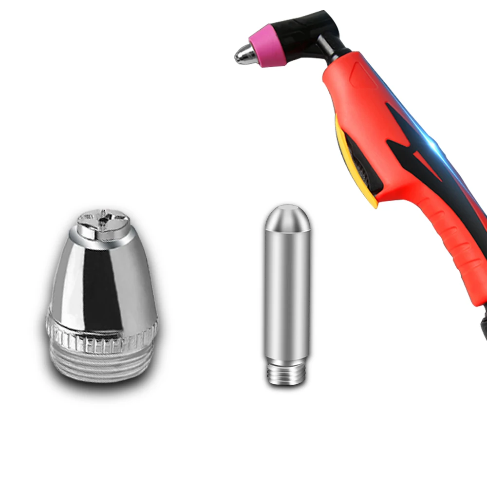 100 шт. плазменный резак расходные насадки наконечники электроды режущие