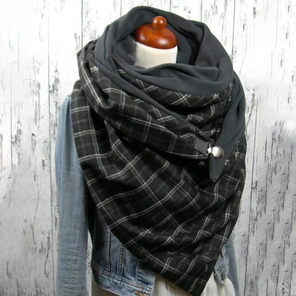 

Теплый шарф с отличным принтом модная ветрозащитная теплая Женская шаль долговечный шарф шаль