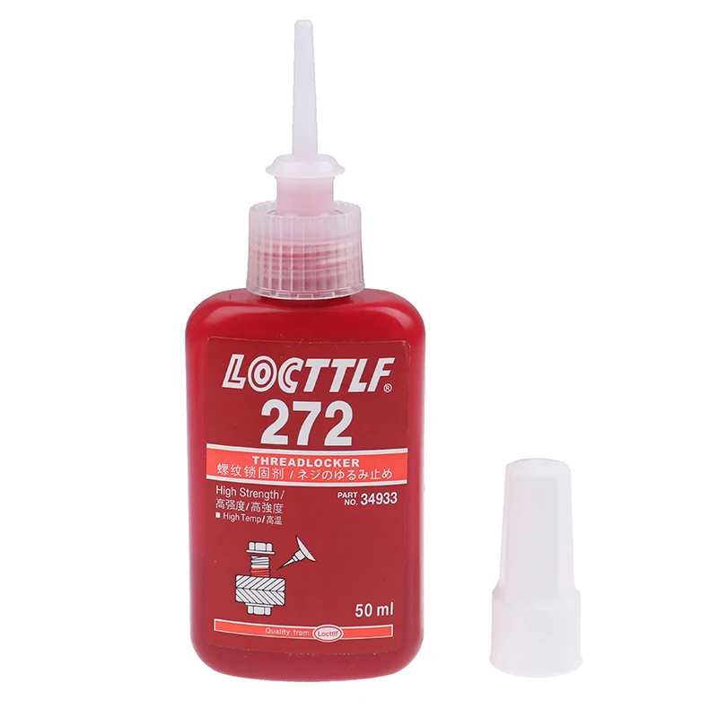 

272 Cylindrical Retainer Locking Adhesive Metal Screw Anaerobic Adhesive Thermal Strength Environment Glue 50ml New