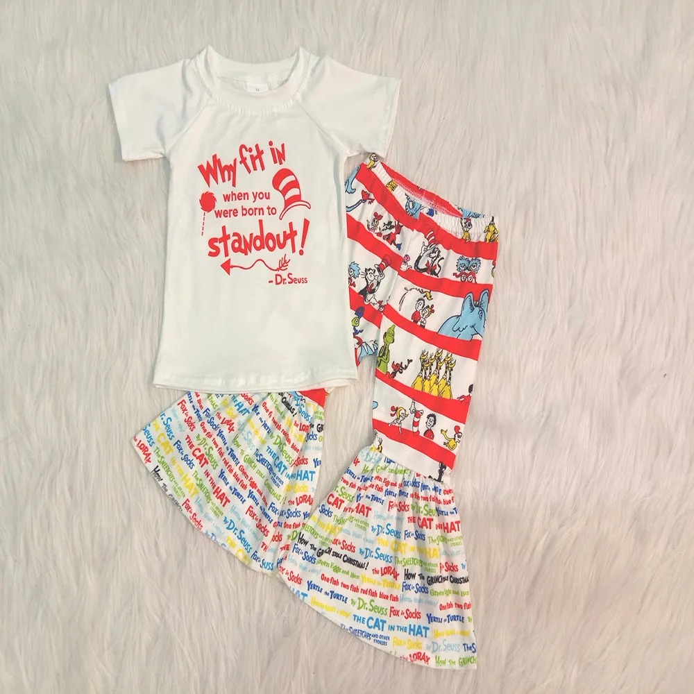 Коллекция 2019 года комплекты одежды с рисунком тыквы футболка летящими рукавами