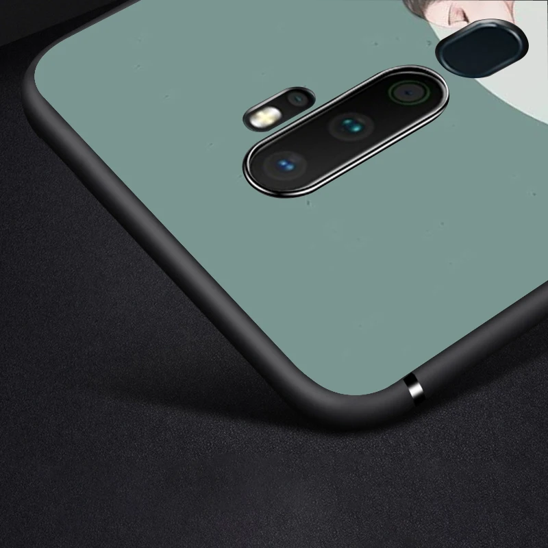 Black TPU Soft Cover Beauty of Chinese ink painting for OPPO A9 2020 Reno 10X ZOOM ACE 4 3 2 Z F Pro 4G 5G Phone Case