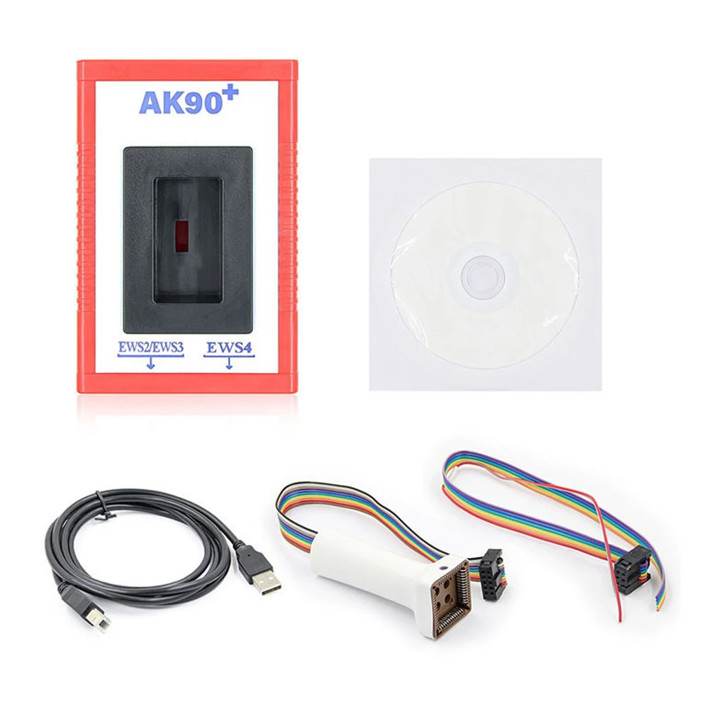 Программатор ключей OkeyTech AK90 + для BMW EWS2/3/4 считыватель кодов V3.19 новейшая версия
