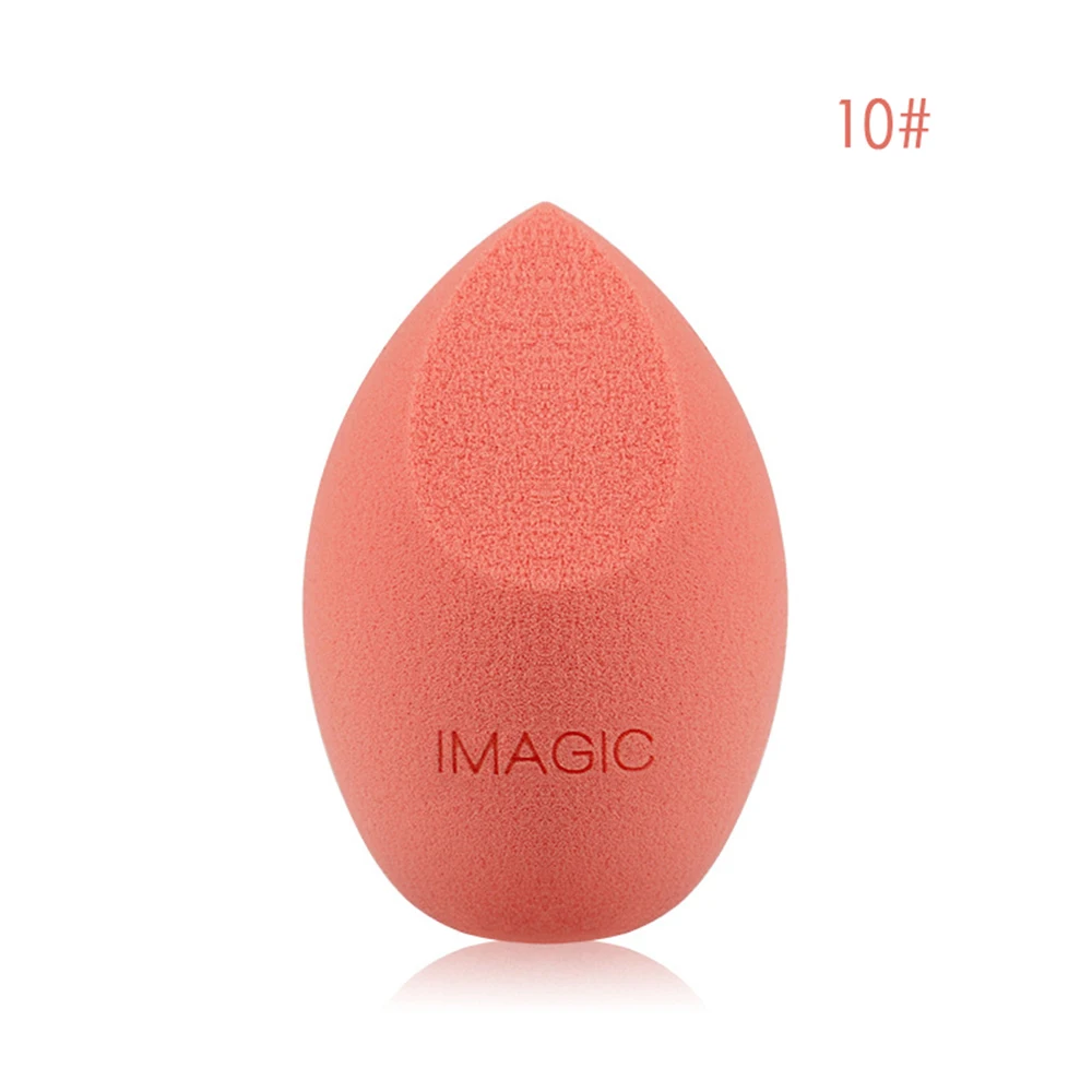 10 IMAGIC 9 видов стилей, косметическая губка для макияжа с яйцом, сухая и влажная губка, инструменты для макияжа, косметическая пуховка для тонального крема - Color: 10