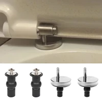 1 pair toilet seat fixings universal toilet seat hinge with spare expanding rubber screws toilet seats cover base connection