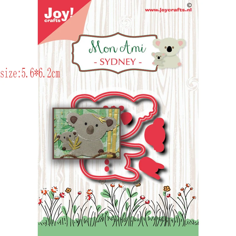 Вырубные штампы для альбома Koala металлические скрапбукинга вырубные творчества