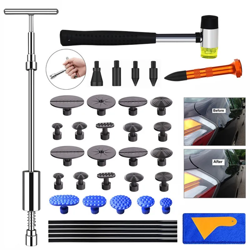 Набор для беспокрасочного удаления вмятин набор клеевых палочек кузова
