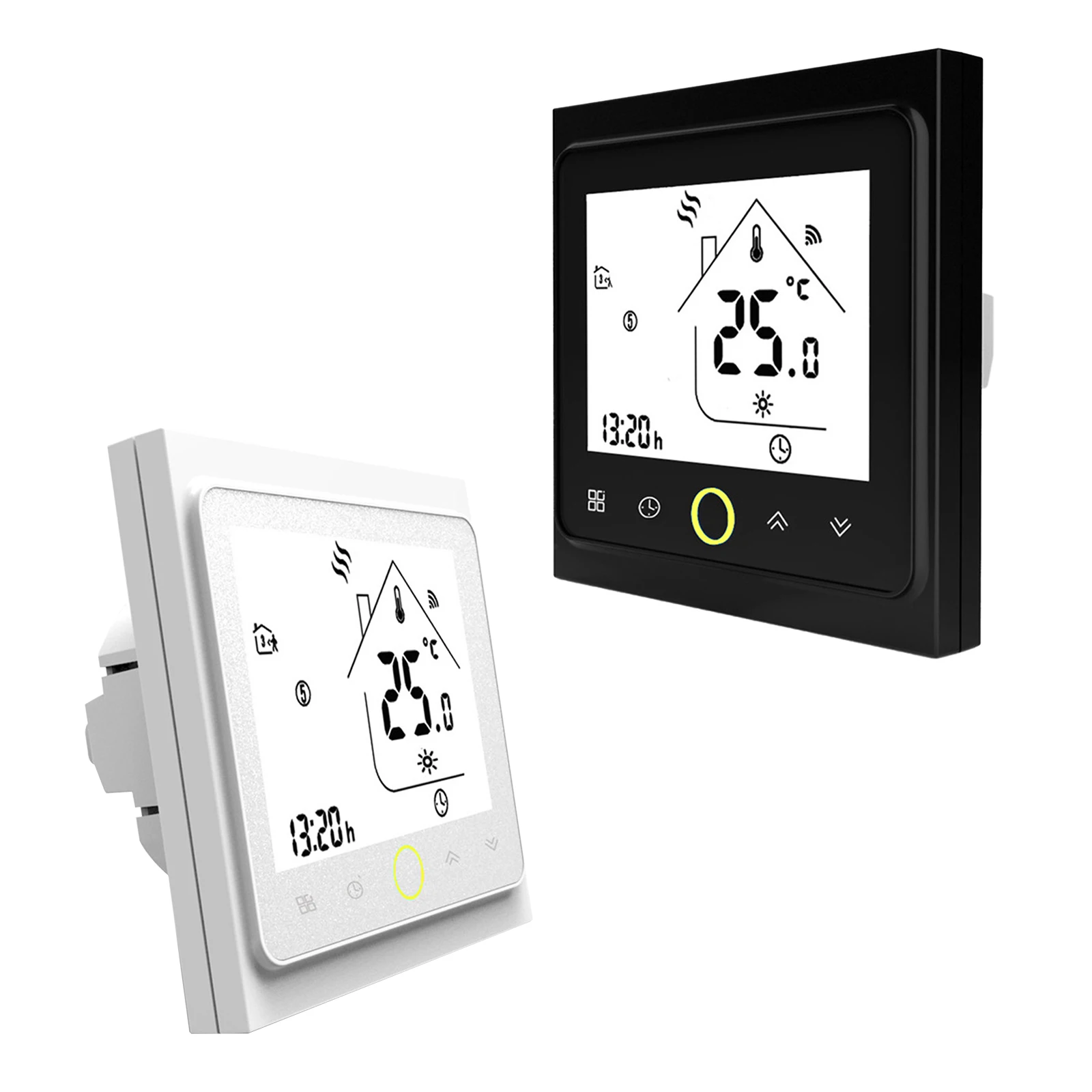 

1pc Regulator Intelligent WIFI Thermostat Touching Control Temperature Controller Electric Temperature Regulator