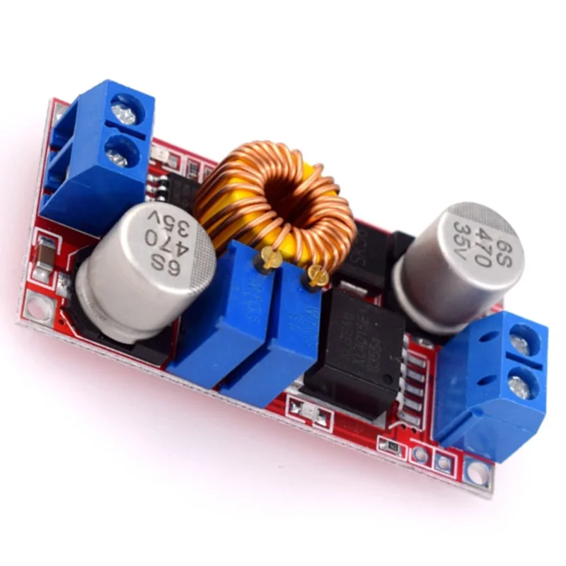 

50Pcs 5A DC to DC CC CV Lithium Battery Step Down Charging Board Led Power Converter Charger Step Down Module XL4015