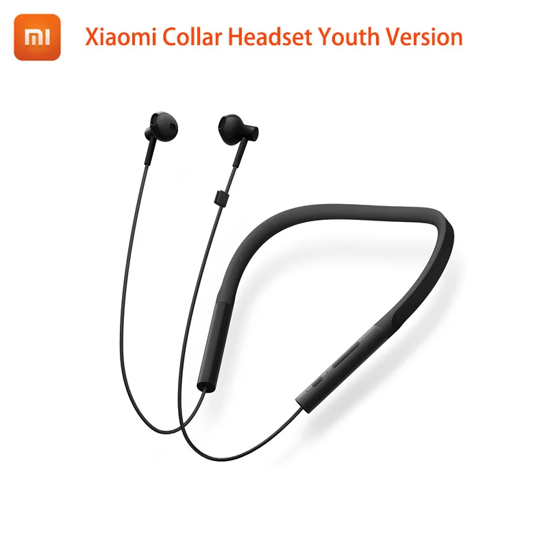Original Xiaomi Collar Bluetooth 4.2 Headset Youth Version Neckband Sports Earphone Fast Charge Mi Wireless Headphone Earbuds