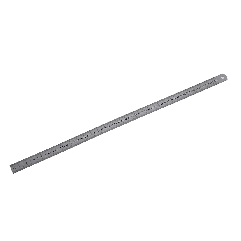 Stainless Steel 60cm 23.6 Inch Measuring Long Straight Ruler | Канцтовары для офиса и дома